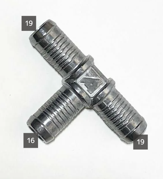 T-junction 19x16x19